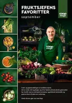 Forhåndsvis Coop Mega Fruktsjefens favoritter fra butikk Coop Mega gyldig fra 24/08/2026