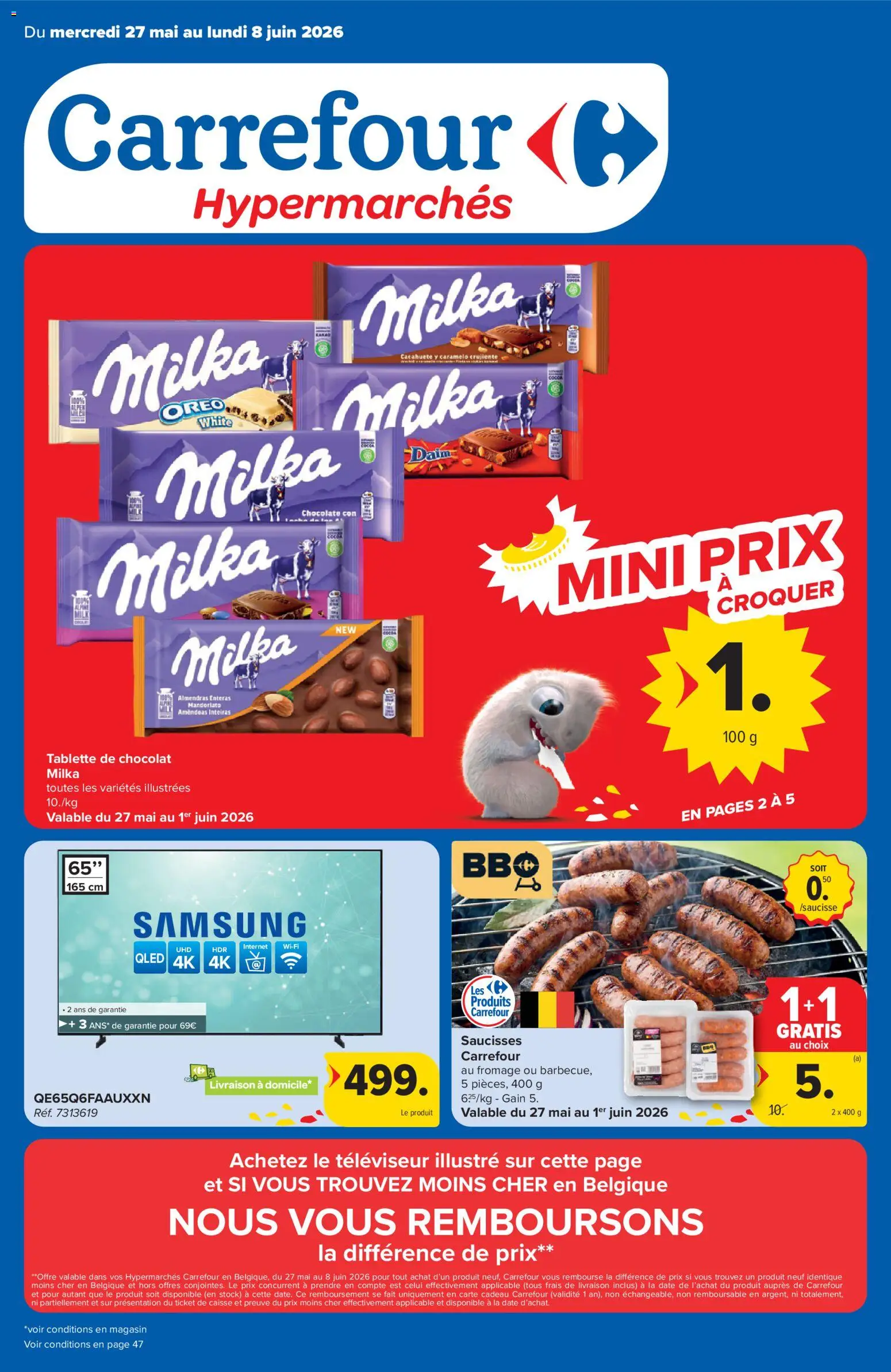 Voorbeeld van Carrefour Folder de la semaine 22 van winkel Carrefour geldig vanaf 27/05/2026