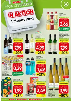 Vorschau der Angebote: Spar Spar Monatssparer gültig ab 09.07.2026