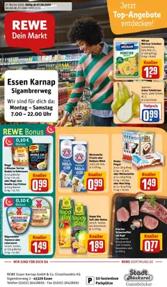 Vorschau von dem Prospekt des Geschäftes Rewe, gültig ab dem 07.09.2026