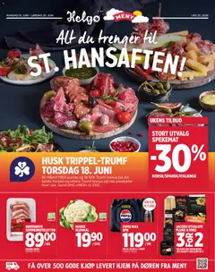 Forhåndsvis Meny Helgø kundeavis fra butikk Meny gyldig fra 15/06/2026
