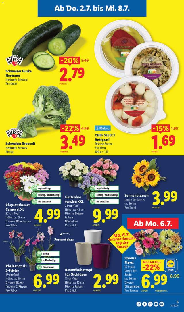 Neue Lidl Aktionen ab 02.07.