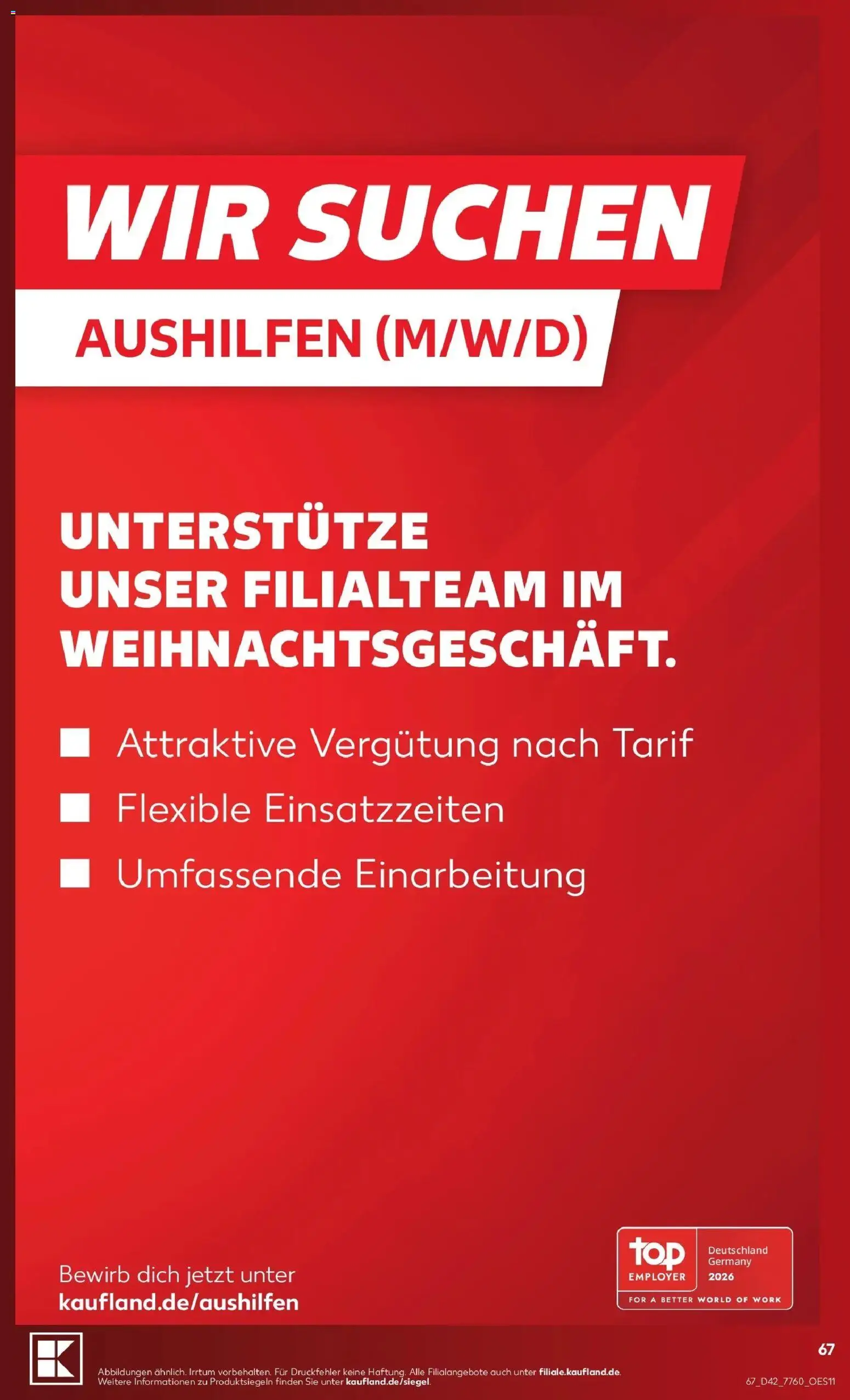 Vorschau von dem Prospekt des Geschäftes Kaufland, gültig ab dem 12.10.2026