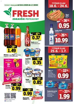 Náhľad Fresh letáku platného od 18.06.2026