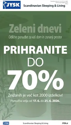 Predogled kataloga iz trgovine JYSK veljaven od 17.06.2026