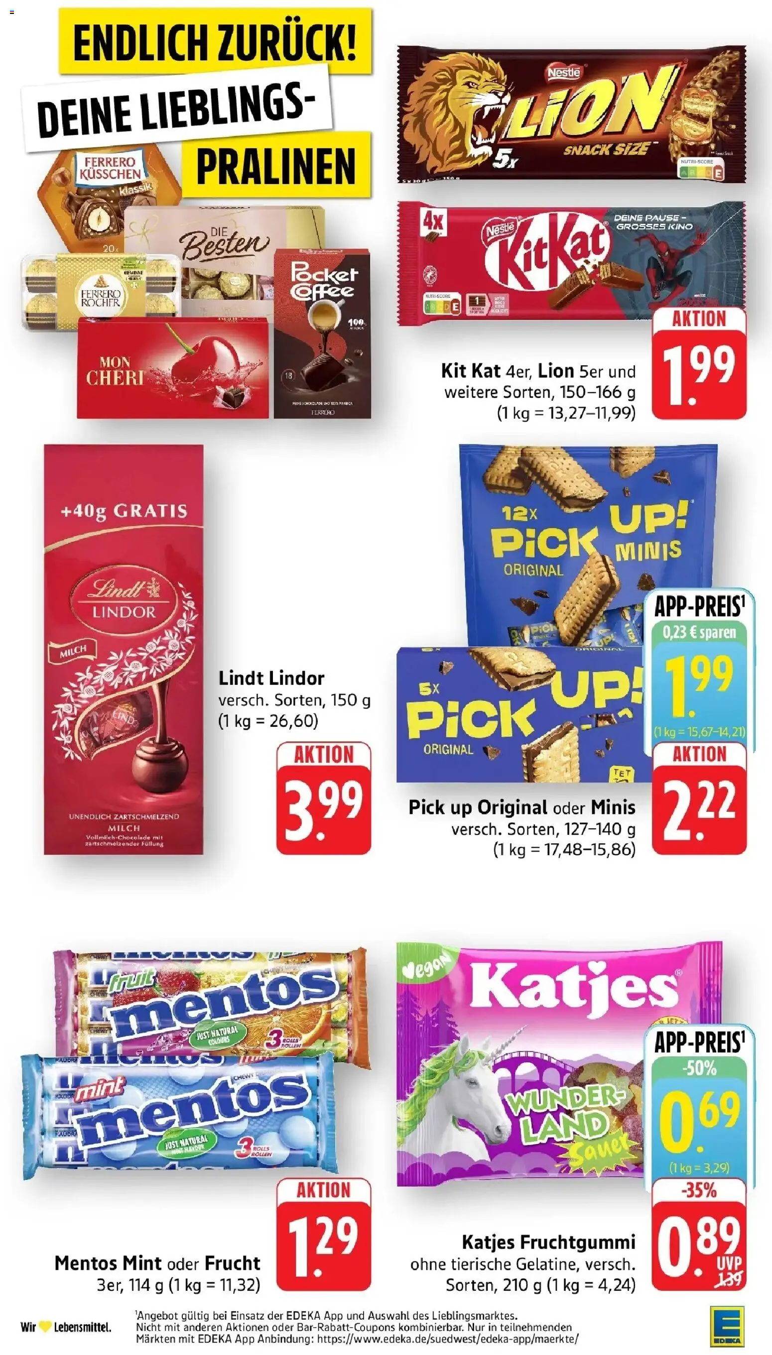 Vorschau von dem Prospekt des Geschäftes Edeka, gültig ab dem 07.09.2026