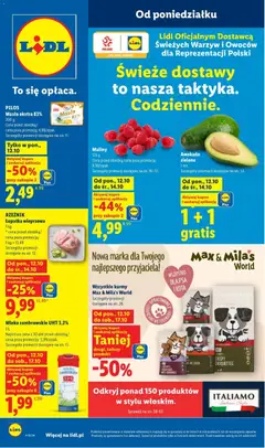 Pogląd gazetki "Lidl gazetka" ze sklepu Lidl ważnej od 12.10.2026