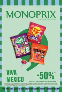 Prévisualisation de Monoprix catalogue du magasin Monoprix formulaire valide 20/10/2026