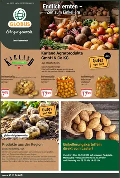 Vorschau von dem Prospekt des Geschäftes Globus, gültig ab dem 05.10.2026