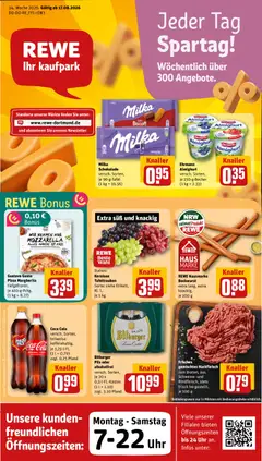 Vorschau von dem Prospekt des Geschäftes Rewe ihr Kaufpark, gültig ab dem 17.08.2026