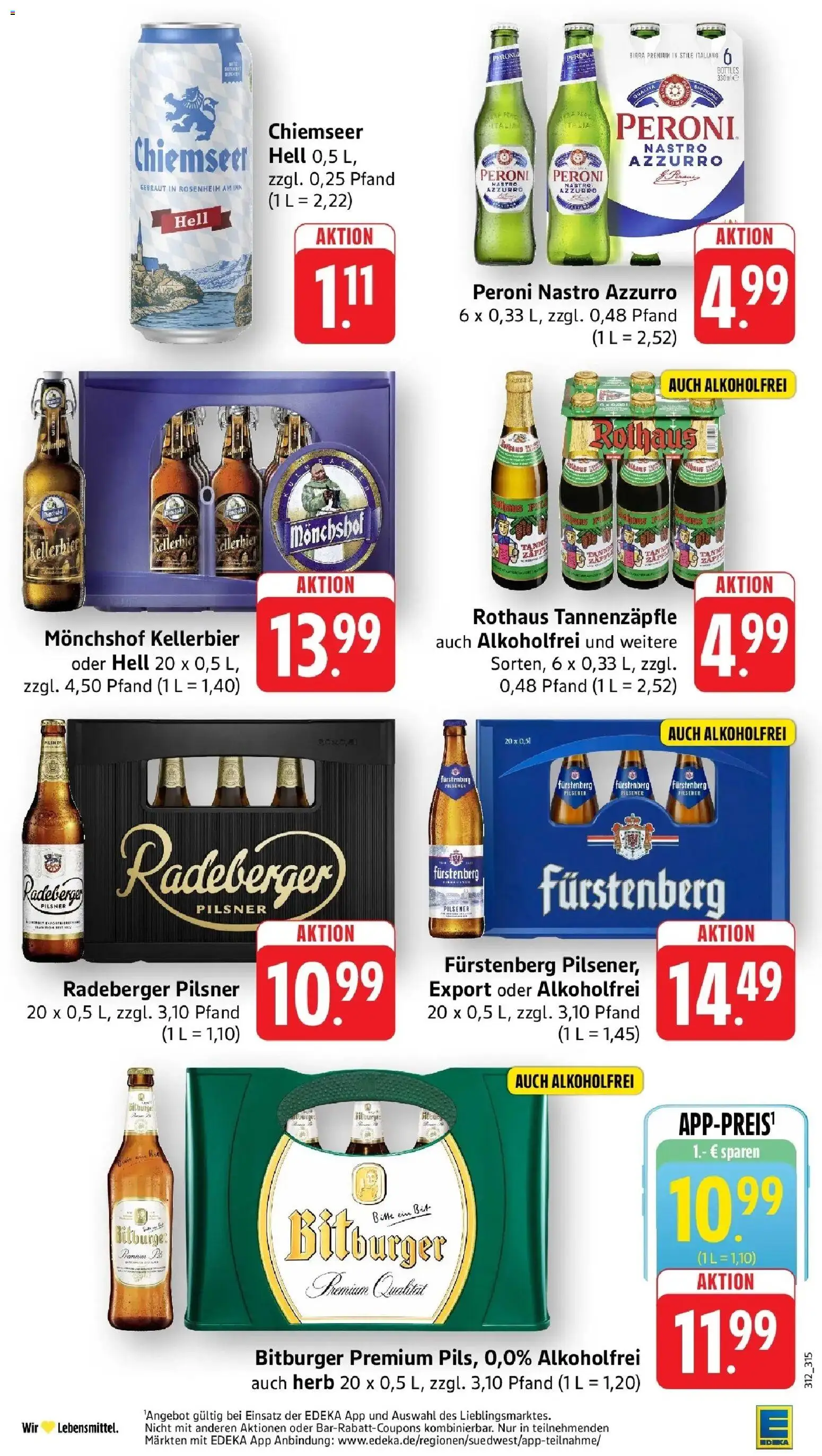 Vorschau von dem Prospekt des Geschäftes Edeka, gültig ab dem 12.10.2026