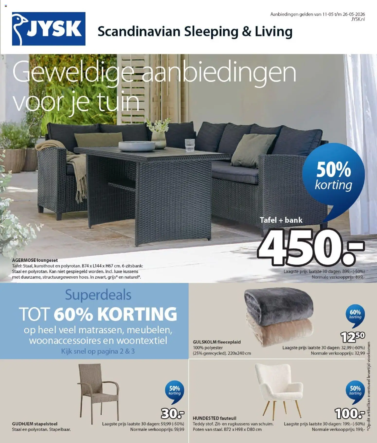 Voorbeeld van JYSK folder van winkel JYSK geldig vanaf 11-05-2026
