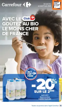 Prévisualisation de Carrefour Goûtez AU bio du magasin Carrefour formulaire valide 01/06/2026
