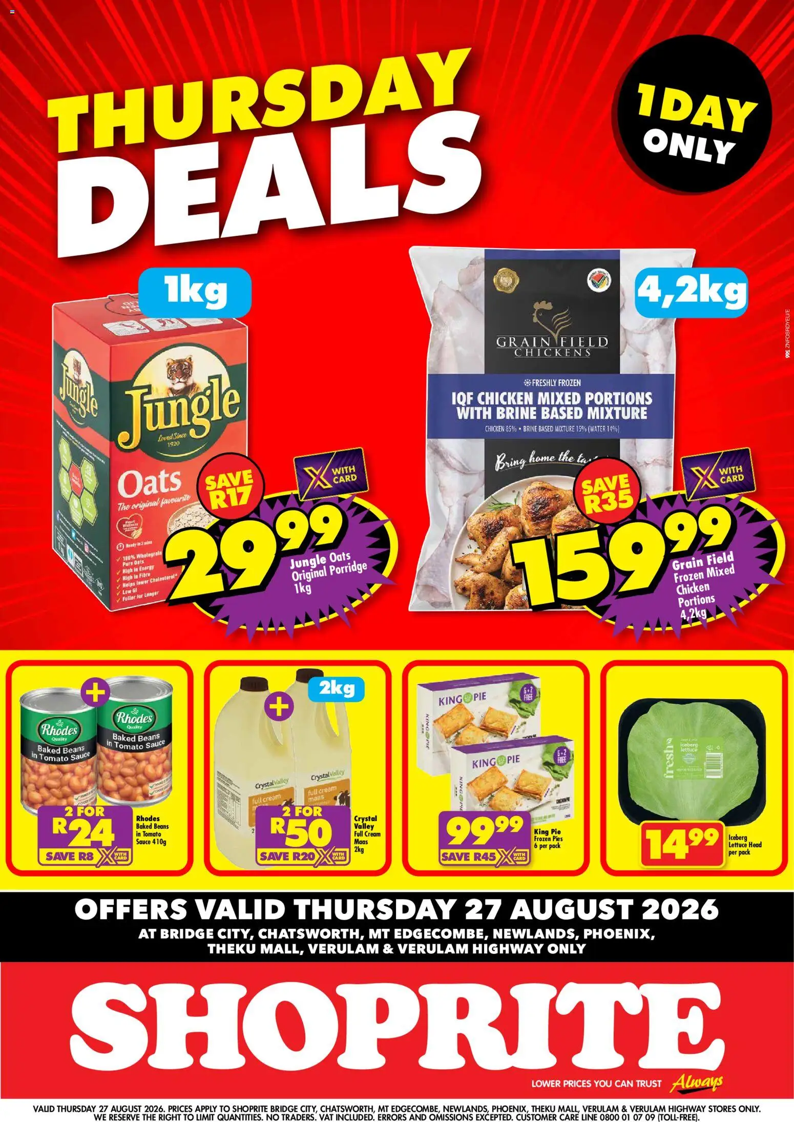 Preview of Shoprite flyer valid from 27/08/2026