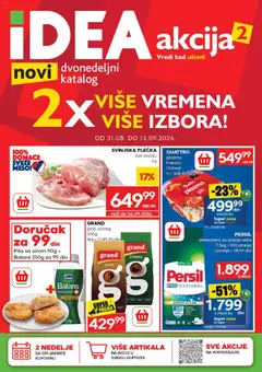 Pregled Idea kataloga - važi od 31.08.2026
