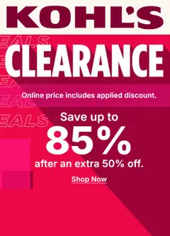 Preview of Kohl's weekly ads valid from 07/20/2026
