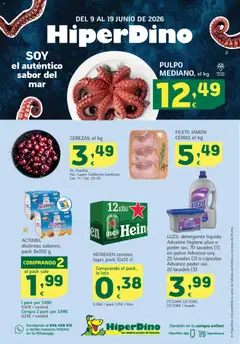 Vista previa del folleto de la tienda HiperDino válido desde el 09/06/2026 
