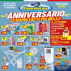 Anteprima dell'opuscolo RisparmioCasa volantino dal negozio RisparmioCasa valido da 27/06/2026