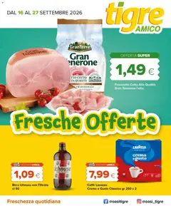 Anteprima dell'opuscolo Tigre volantino Amico dal negozio Tigre valido da 16/09/2026