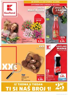 Pregled letka Kaufland katalog do 12.05.2026 trgovine Kaufland vrijedi od 05.05.2026