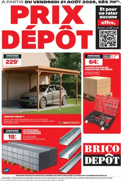 Prévisualisation de Brico Dépôt catalogue du magasin Brico Dépôt formulaire valide 21/08/2026