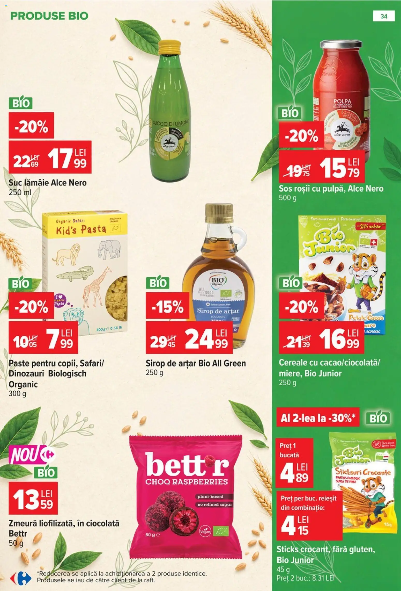 Previzualizarea de cataloage: Carrefour Carrefour Catalog valabil de la 28.10.2026 - Ciocolată, Cereale, Zmeură, Sos, Zahăr, Bio, Sirop, Sirop de arțar