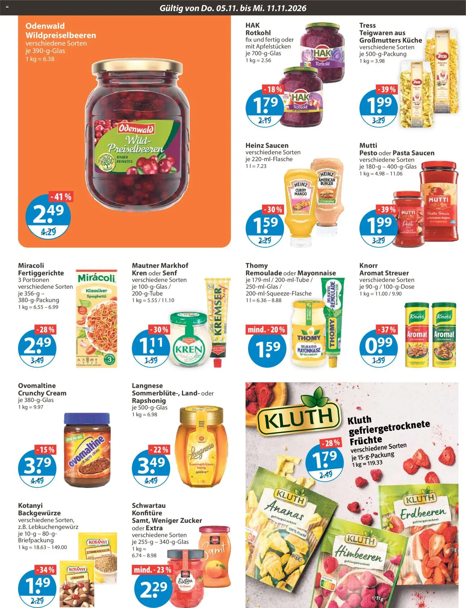 Vorschau von dem Prospekt des Geschäftes V-Markt, gültig ab dem 05.11.2026
