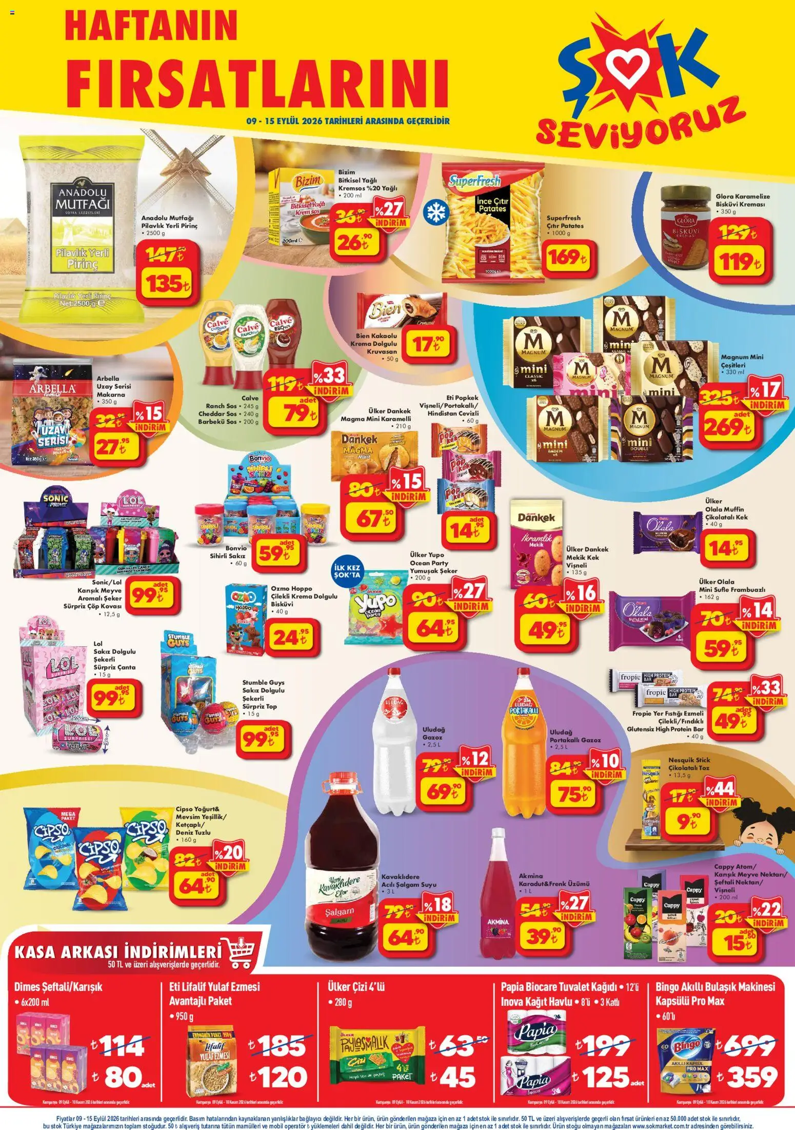 Şok Market Şok Market Katalog 09.09.2026 - Broşürünün önizlemesi