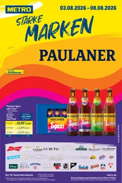 Vorschau von dem Prospekt des Geschäftes Metro, gültig ab dem 03.08.2026