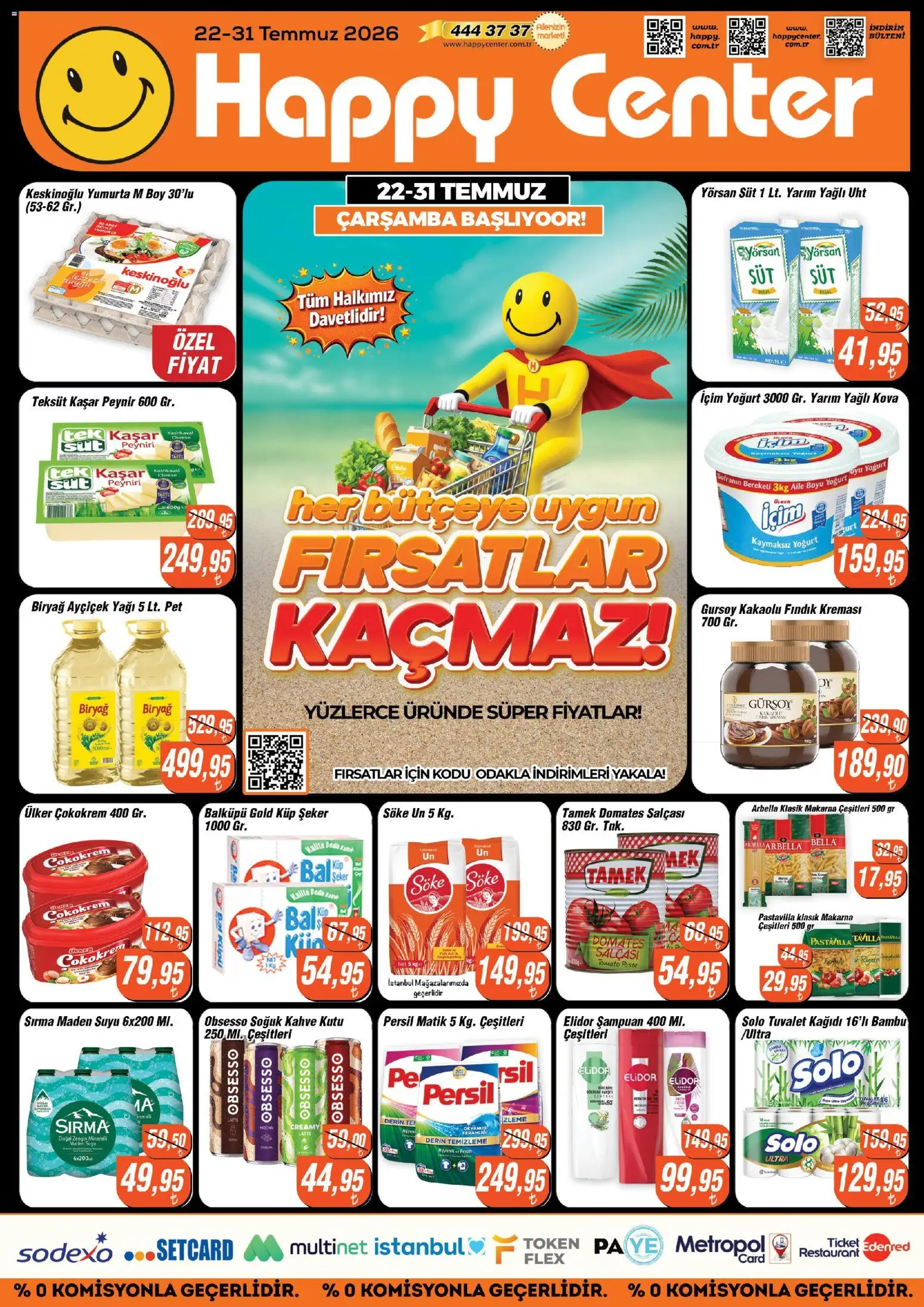 Happy Center Happy Center Katalog 22.07.2026 - Broşürünün önizlemesi