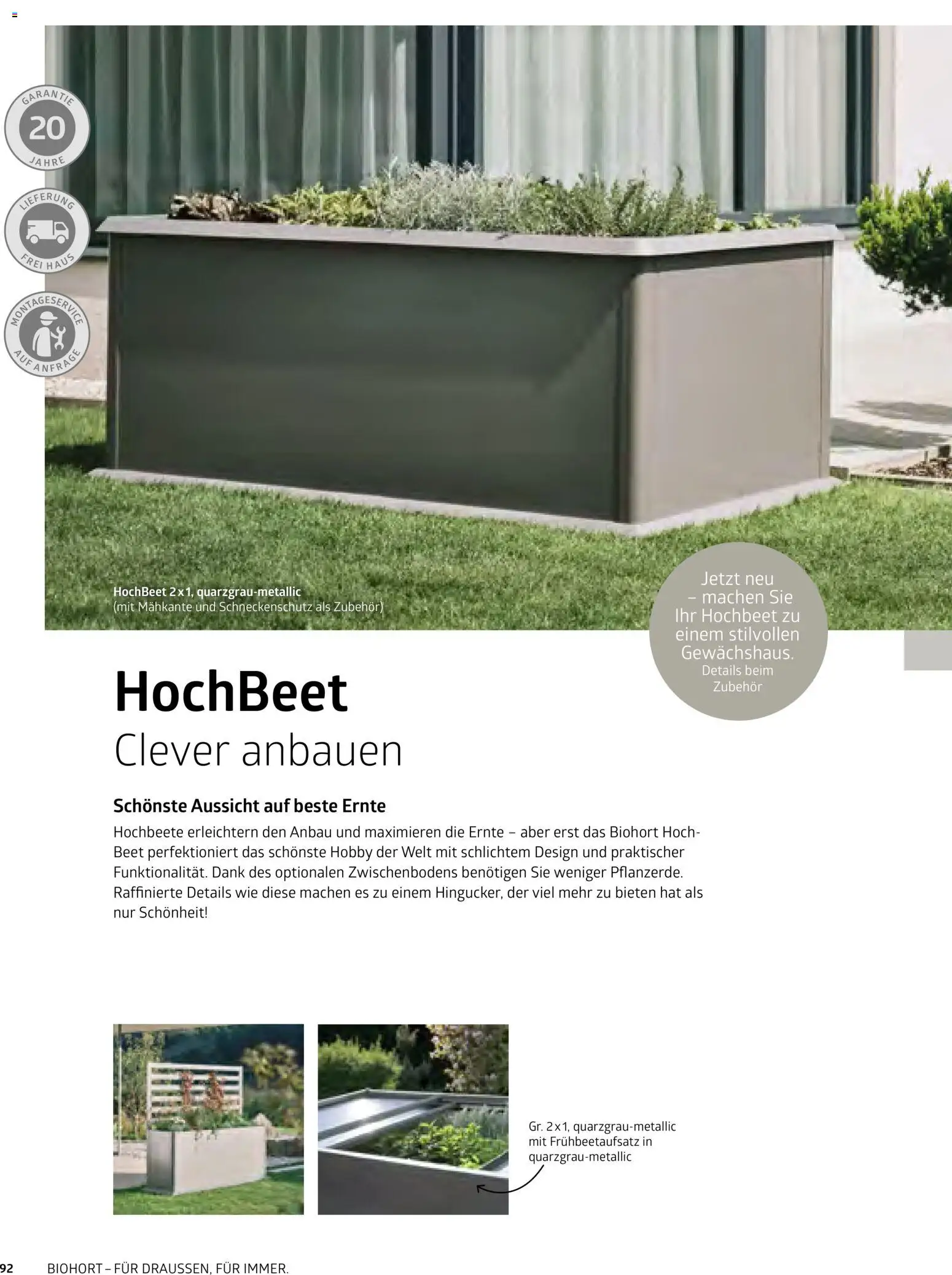Vorschau von dem Prospekt des Geschäftes Dehner, gültig ab dem 01.01.2026 - Hochbeet