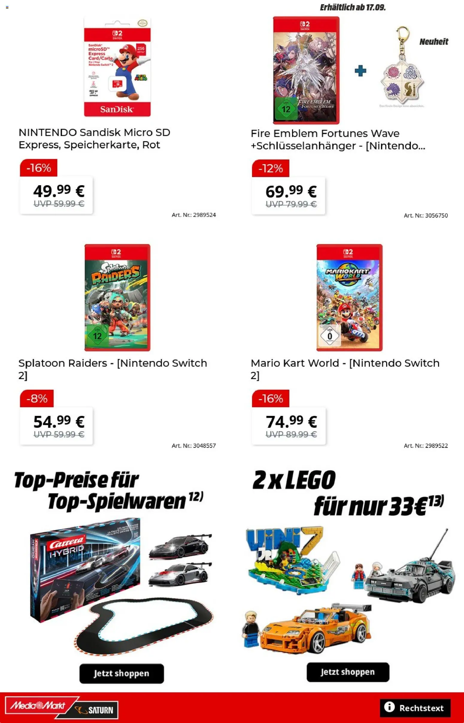 Vorschau von dem Prospekt des Geschäftes Media Markt, gültig ab dem 07.09.2026