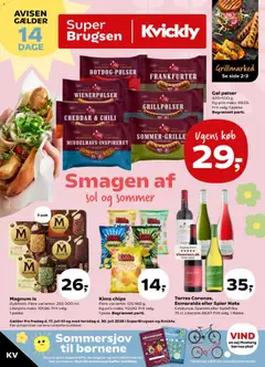 Eksempel på tilbudsavis Kvickly - Tilbudsavis uge 29-30 fra butik Kvickly gyldig fra 17/07/2026