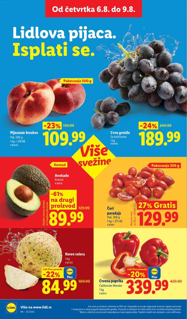 Novi Lidl katalog od 06.08.