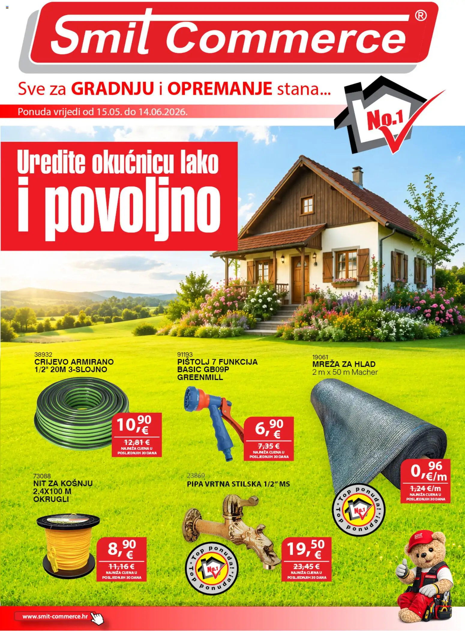 Pregled letka Smit Commerce Katalog trgovine Smit Commerce vrijedi od 15.05.2026