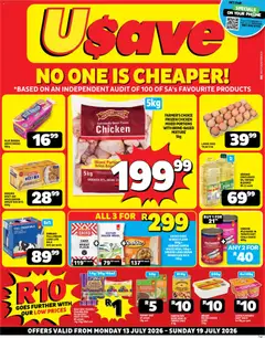 Preview of Usave flyer valid from 13/07/2026