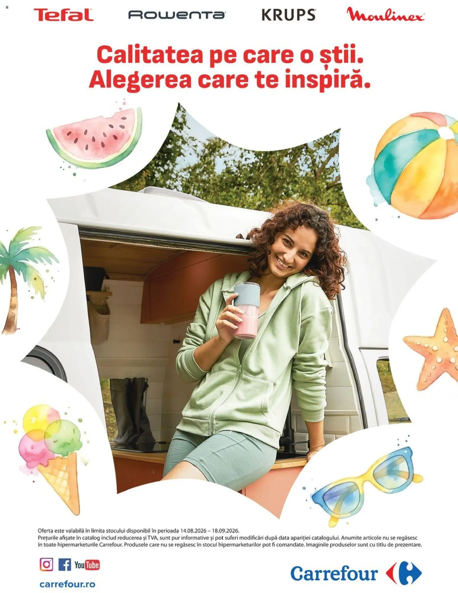 Previzualizarea de cataloage: Carrefour Carrefour Catalog Groupe SEB valabil de la 14.08.2026