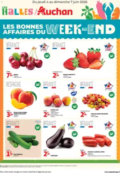 Prévisualisation de Auchan Les bons plans du week-end dans votre hyper ! du magasin Auchan formulaire valide 04/06/2026