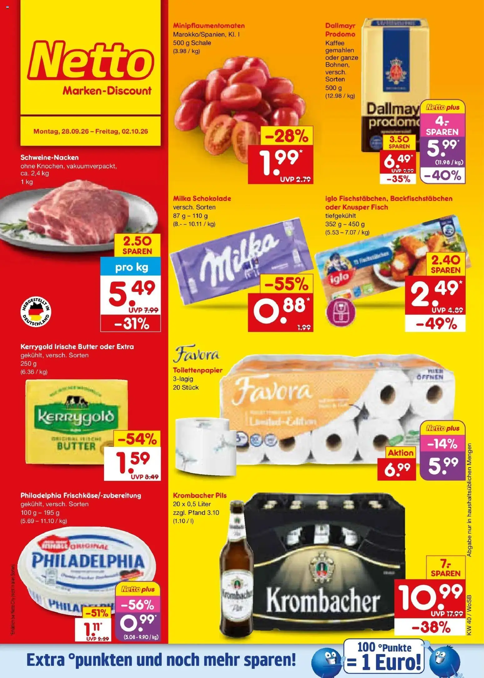 Vorschau von dem Prospekt des Geschäftes Netto Marken-Discount, gültig ab dem 28.09.2026
