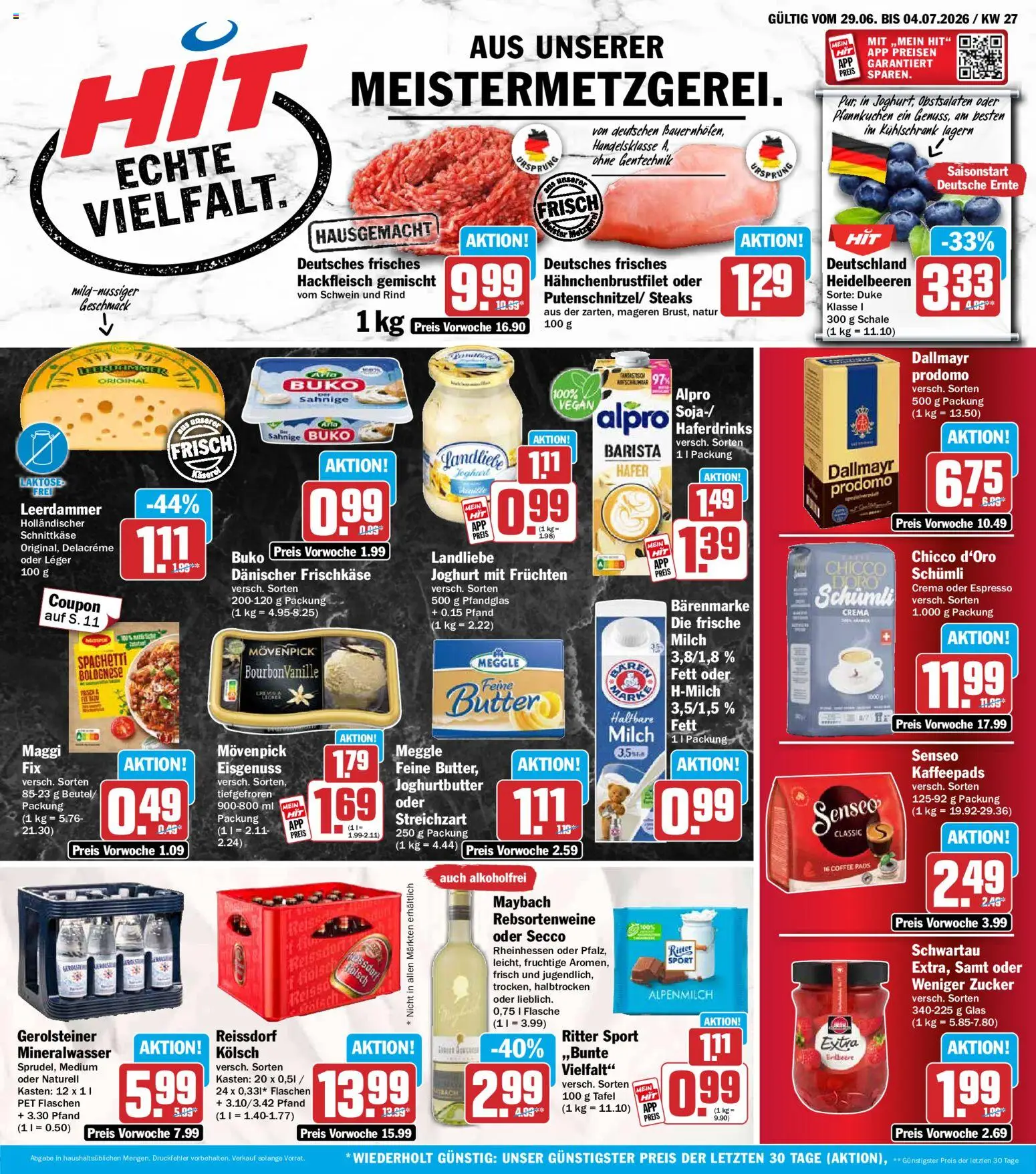 Vorschau von dem Prospekt des Geschäftes HIT, gültig ab dem 29.06.2026