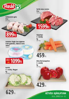 Reál - Reál Bevásárló hétvége - Pest megye megtekintése, amely érvényes 2026.06.04.-től
