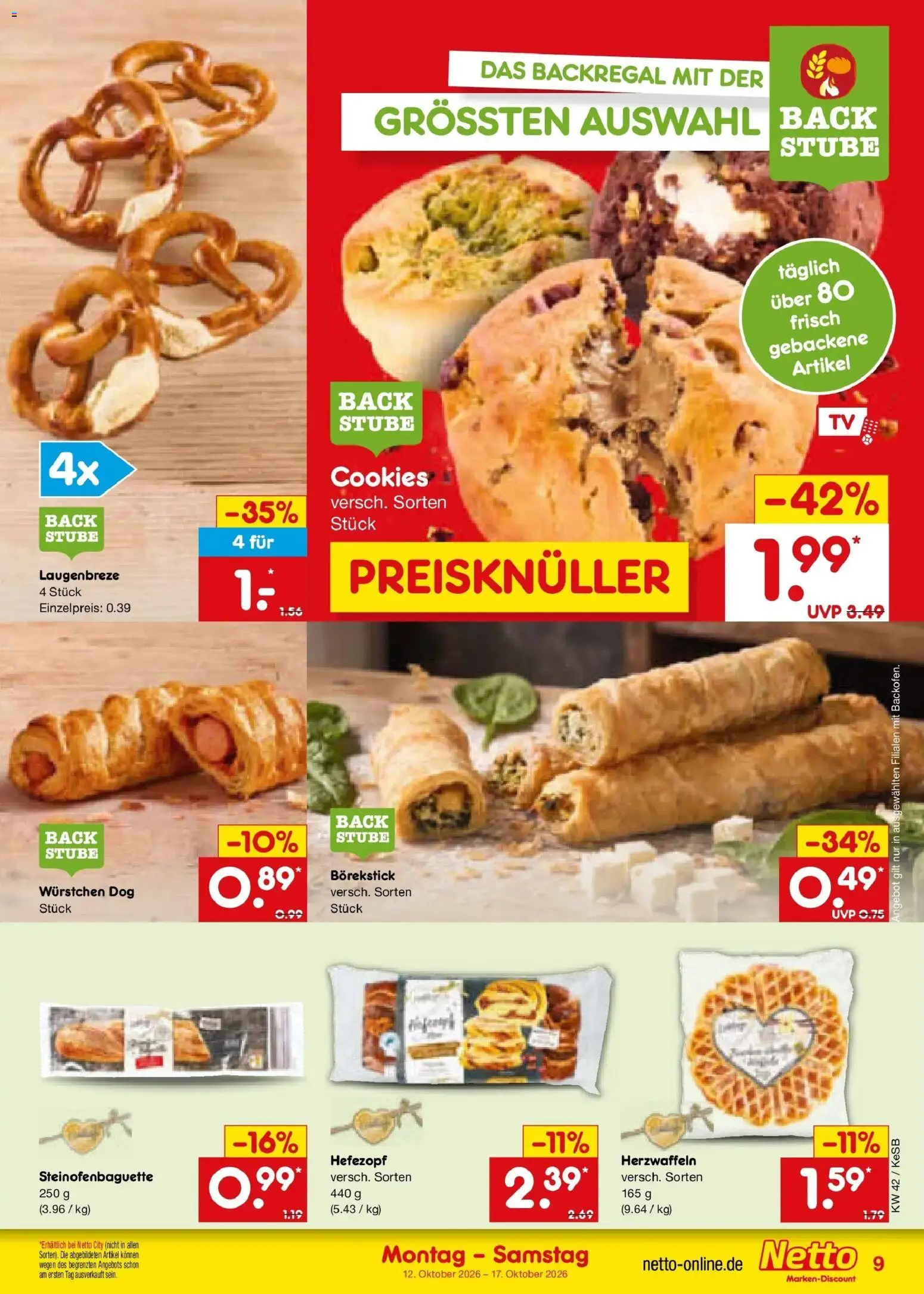 Vorschau von dem Prospekt des Geschäftes Netto Marken-Discount, gültig ab dem 12.10.2026