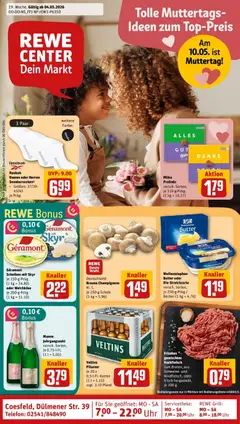 Vorschau von dem Prospekt des Geschäftes Rewe, gültig ab dem 04.05.2026