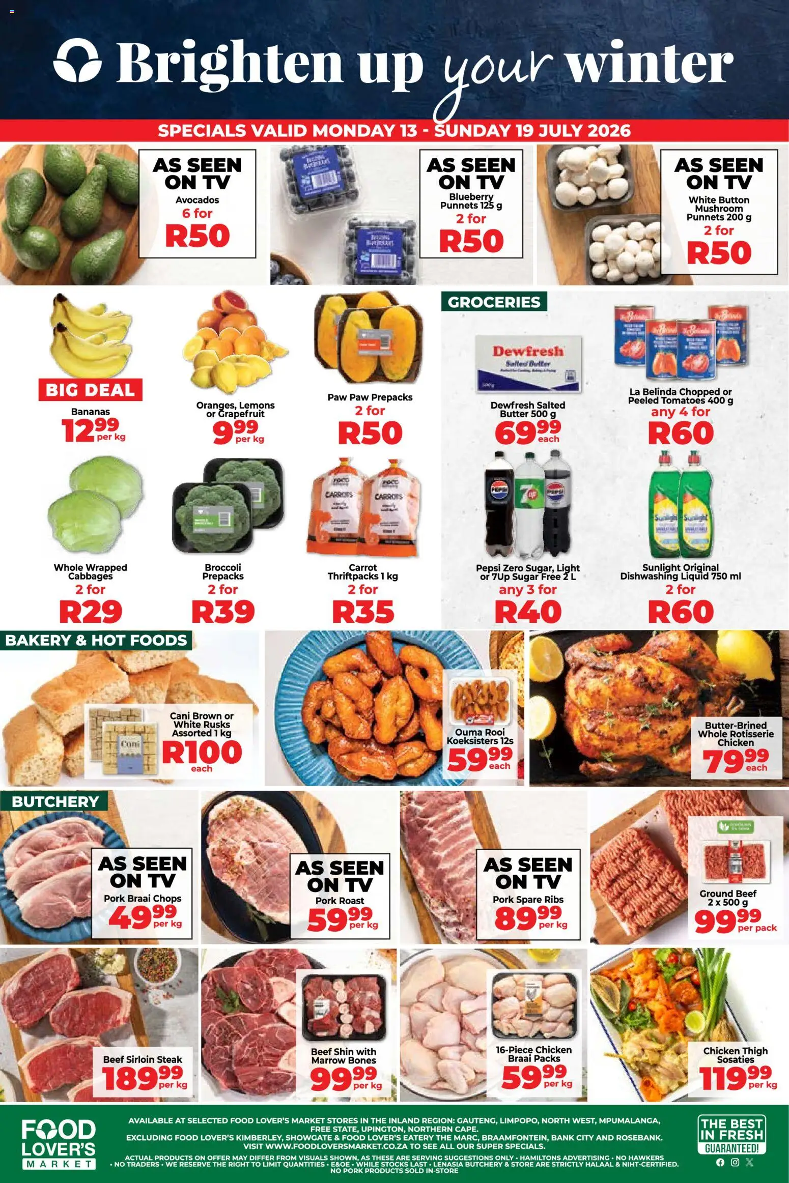 Preview of Food Lover's Market flyer valid from 13/07/2026