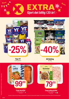 Forhåndsvis Coop Extra kundeavis fra butikk Coop Extra gyldig fra 26/10/2026