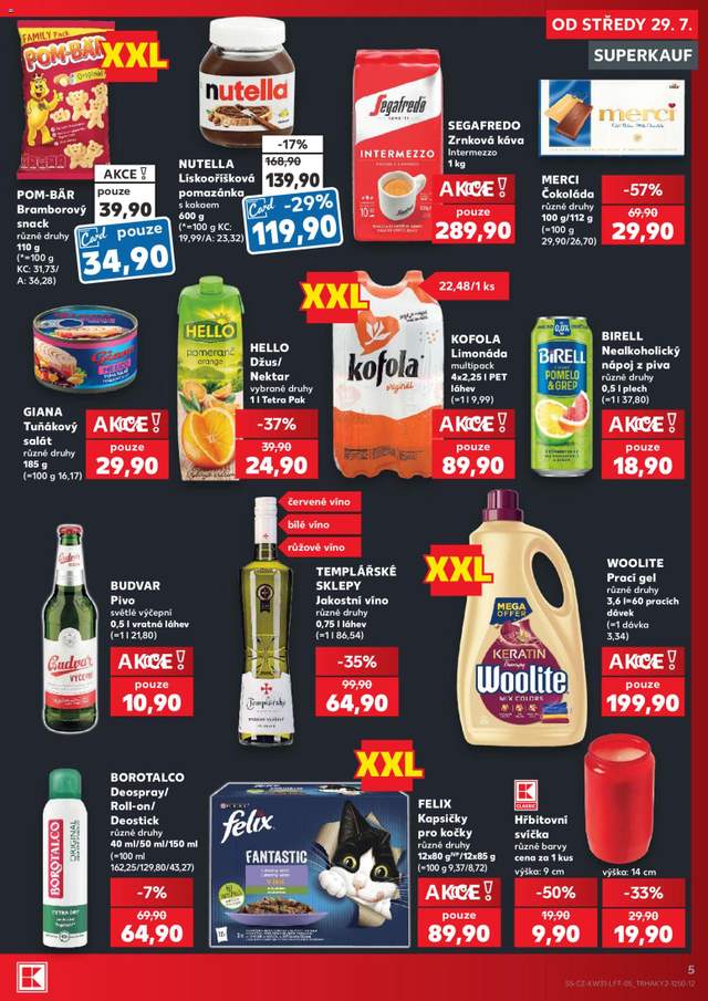 Nový Kaufland leták od 29.07.