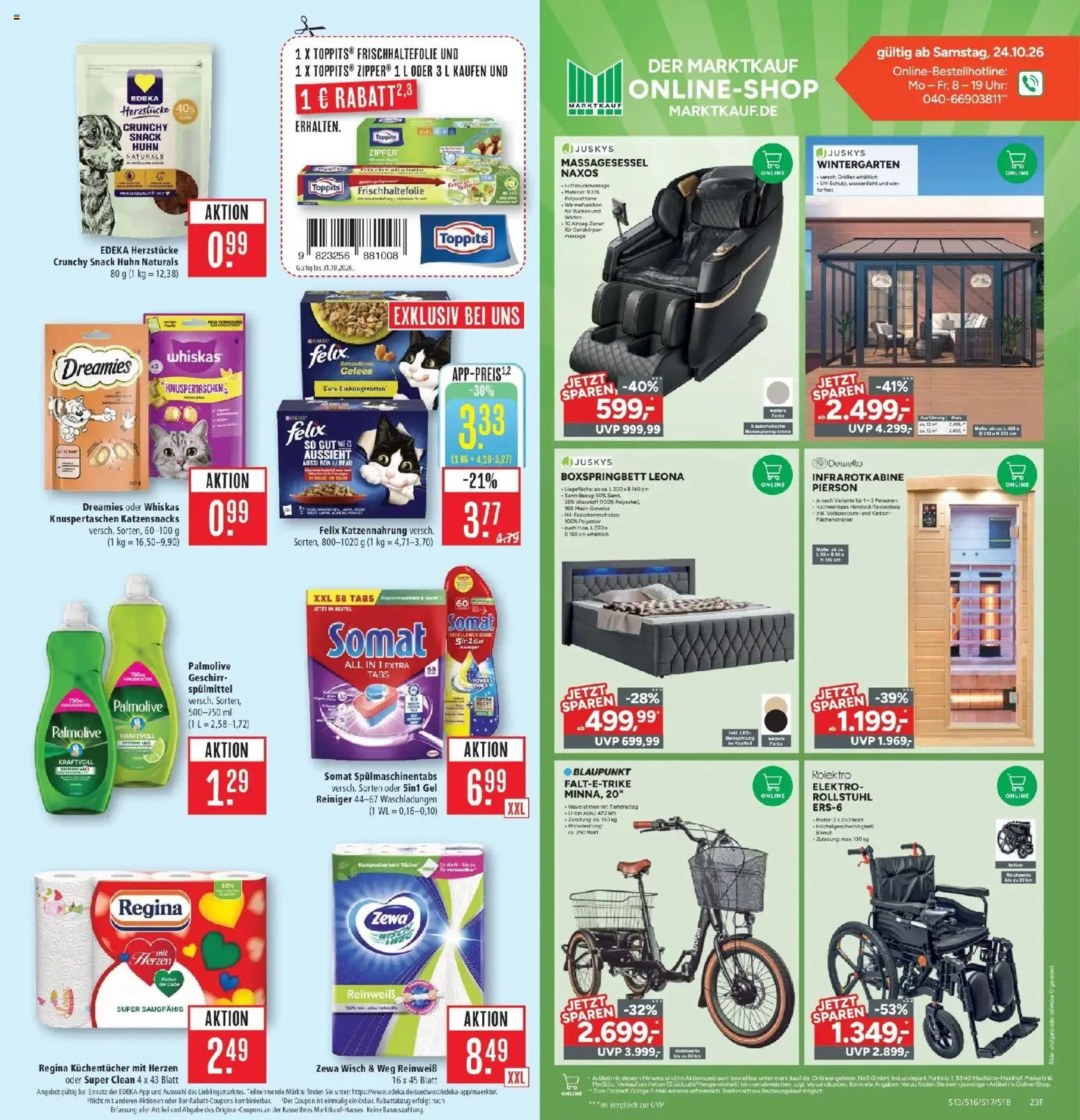 Vorschau von dem Prospekt des Geschäftes Marktkauf, gültig ab dem 26.10.2026