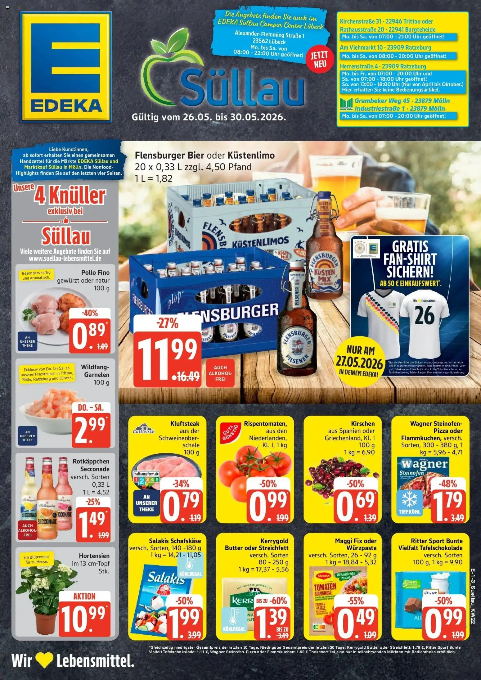 Vorschau von dem Prospekt des Geschäftes Edeka, gültig ab dem 26.05.2026