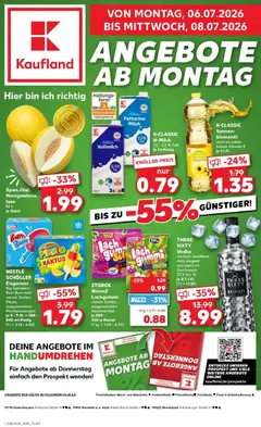 Vorschau von dem Prospekt des Geschäftes Kaufland, gültig ab dem 06.07.2026