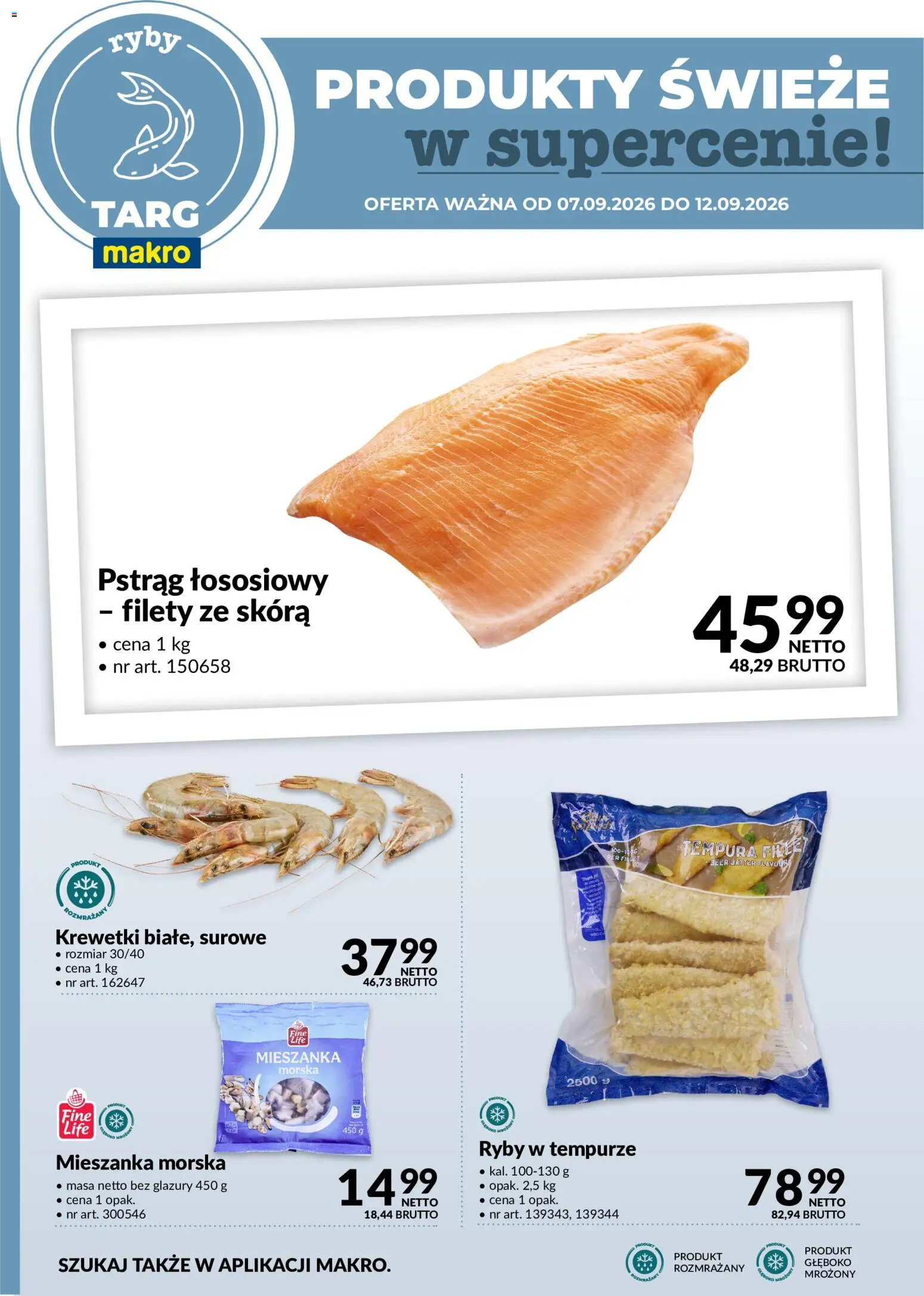 Pogląd gazetki "Makro gazetka - Produkty świeże w supercenie" ze sklepu Makro ważnej od 07.09.2026